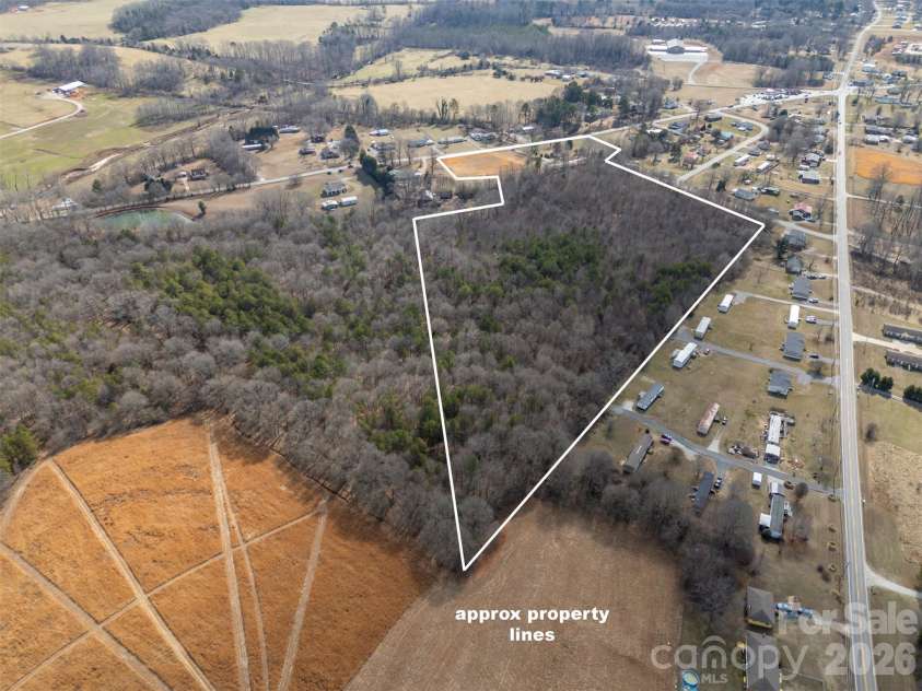 1092 NC 120 Highway, Mooresboro, NC 28114.  MLS# CAR4342013, YatesRealty ID 7265. Ariel View