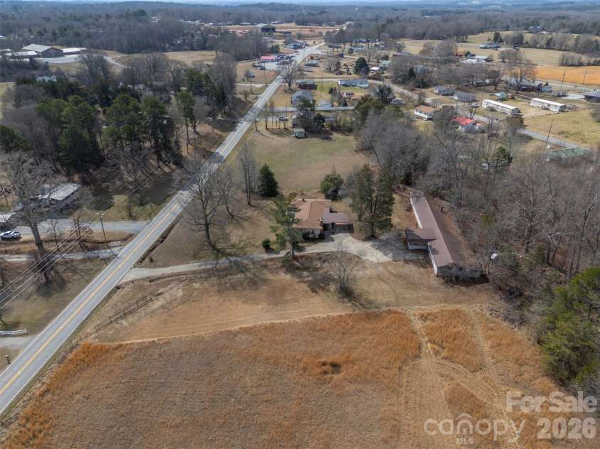 1092 NC 120 Highway, Mooresboro, NC 28114.  MLS# CAR4342013, YatesRealty ID 7265. Ariel View