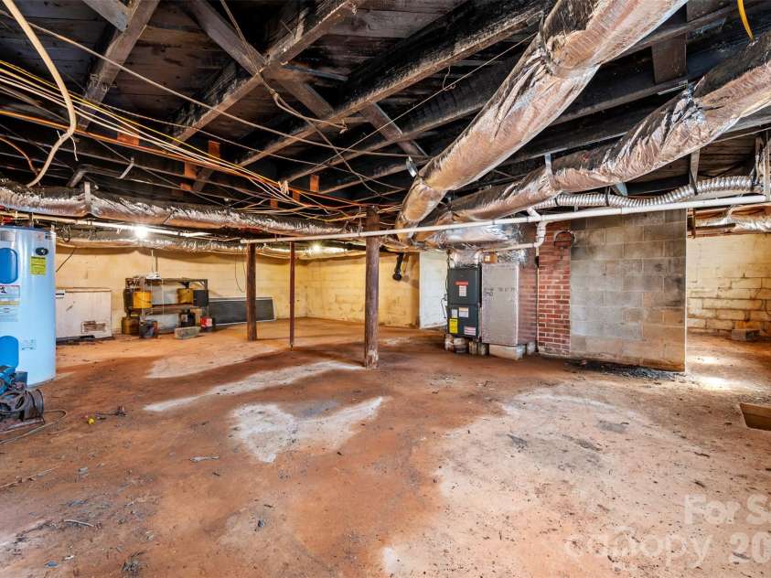 1092 NC 120 Highway, Mooresboro, NC 28114.  MLS# CAR4342013, YatesRealty ID 7265. Basement