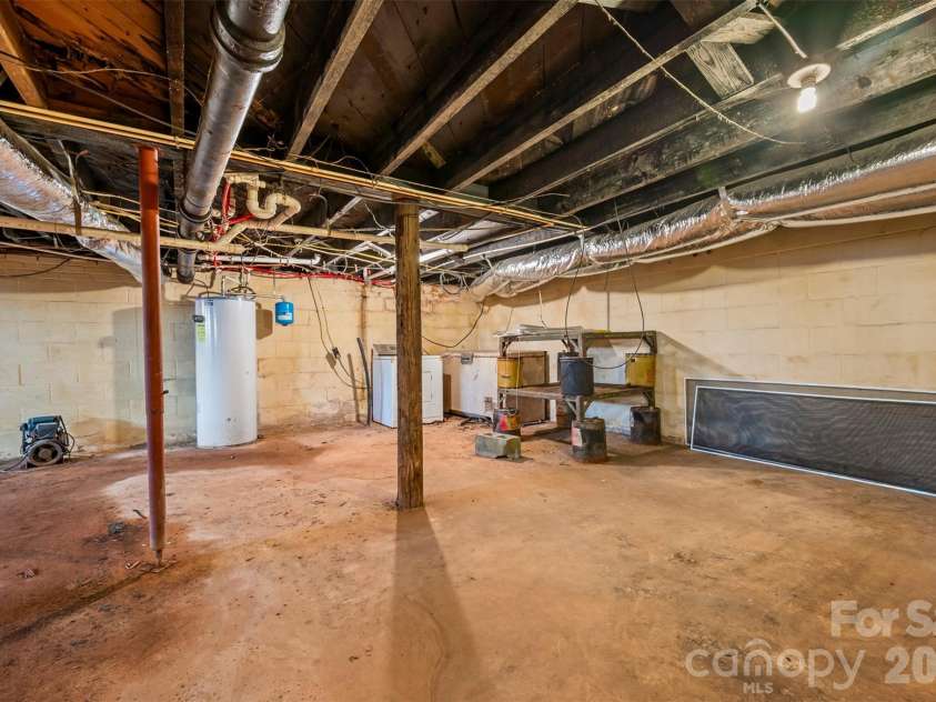 1092 NC 120 Highway, Mooresboro, NC 28114.  MLS# CAR4342013, YatesRealty ID 7265. Basement