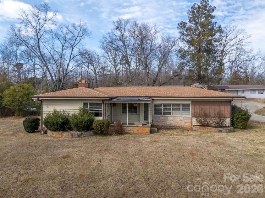 1092 NC 120 Highway, Mooresboro, NC 28114.  MLS# CAR4342013, YatesRealty ID 7265. Front of Home