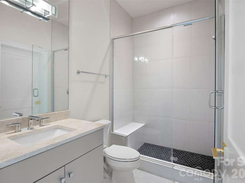 3011 Ella Katherine Way, Charlotte, NC 28210.  MLS# CAR4381192, YatesRealty ID 7267. Basement bathroom