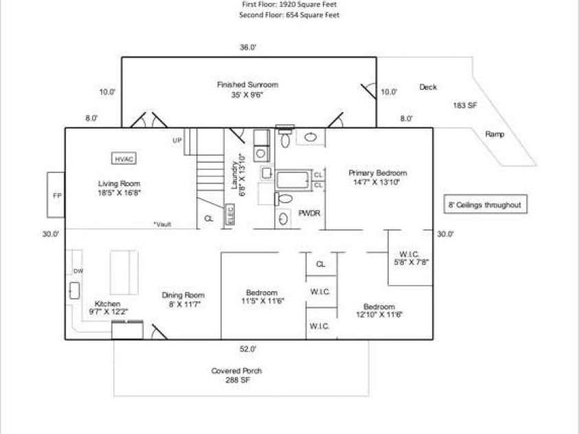 12 Belisle Lane, Maggie Valley, NC 28751.  MLS# CAR4202717, YatesRealty ID 727. 1st Floor