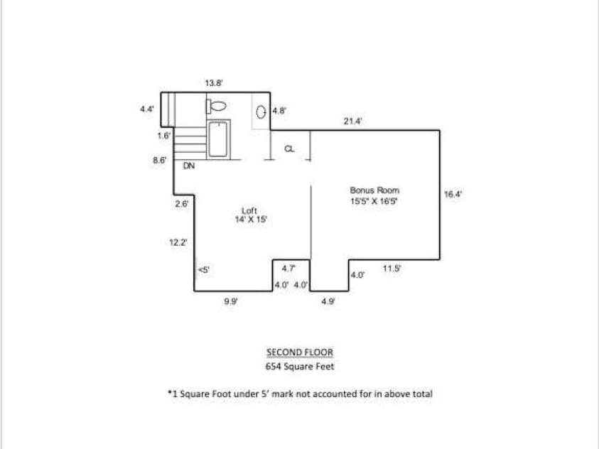12 Belisle Lane, Maggie Valley, NC 28751.  MLS# CAR4202717, YatesRealty ID 727. 2nd Floor