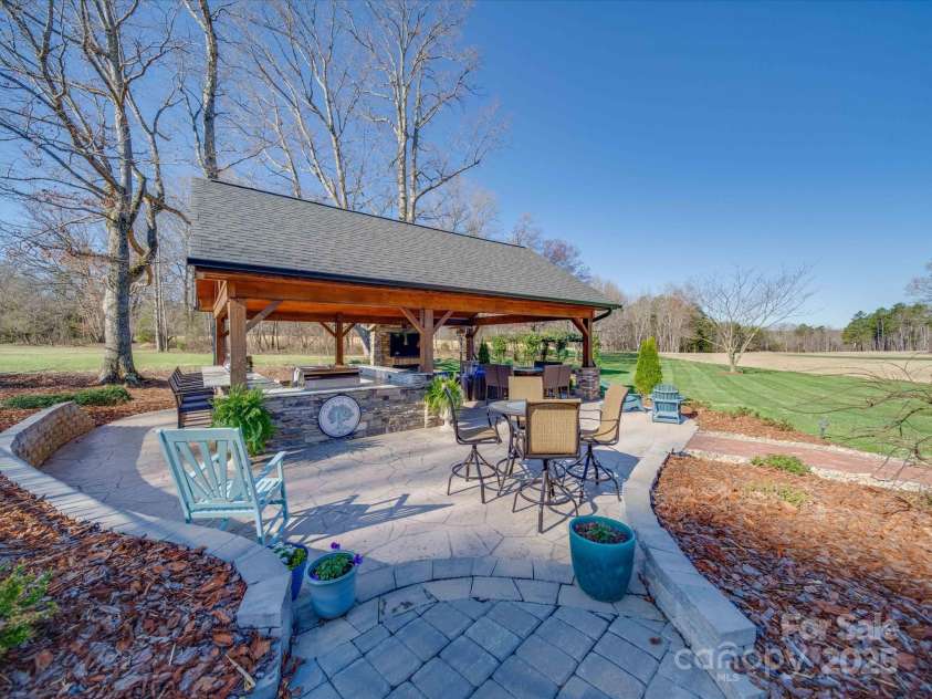 810 Lake Wright Road, China Grove, NC 28023.  MLS# CAR4236007, YatesRealty ID 7274. Pavilion