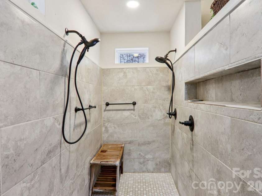 159 Broken Bow Run, Pickens, SC 29671.  MLS# CAR4355826, YatesRealty ID 7277. Oversized stand-up shower in primary bath