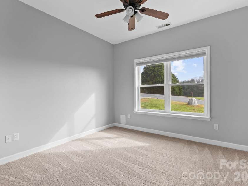 209 Breton Ridge Road, Leicester, NC 28748.  MLS# CAR4355634, YatesRealty ID 7279. Primary Bedroom