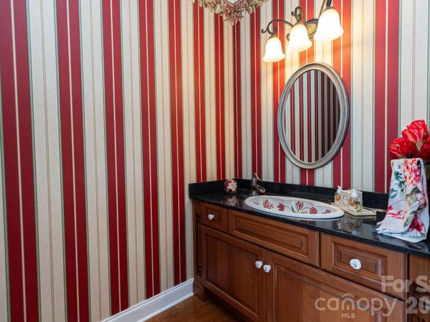 6 Grouse Terrace, Fairview, NC 28730.  MLS# CAR4355853, YatesRealty ID 7286. The cutest powder room!