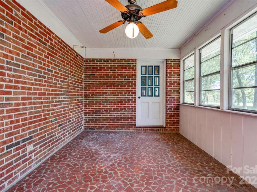 1330 College Avenue, Shelby, NC 28152.  MLS# CAR4227092, YatesRealty ID 7291. Enclosed Porch