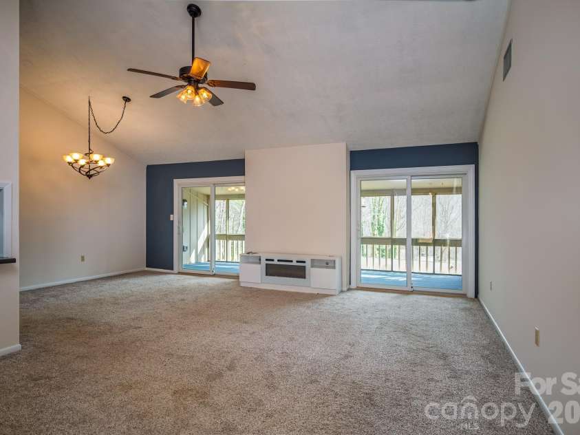 1813 Glen Cannon Drive, Pisgah Forest, NC 28768.  MLS# CAR4352130, YatesRealty ID 7298. Large open living area