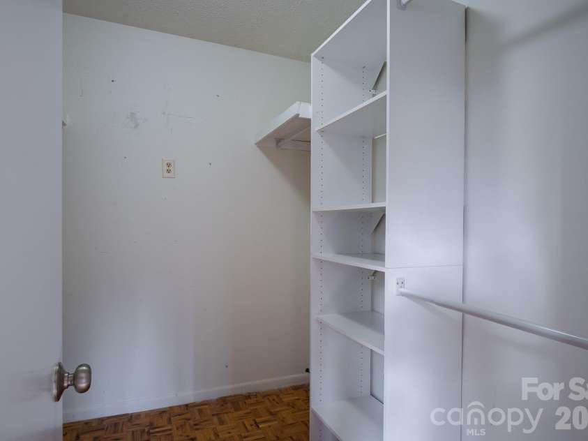 1813 Glen Cannon Drive, Pisgah Forest, NC 28768.  MLS# CAR4352130, YatesRealty ID 7298. Primary closet