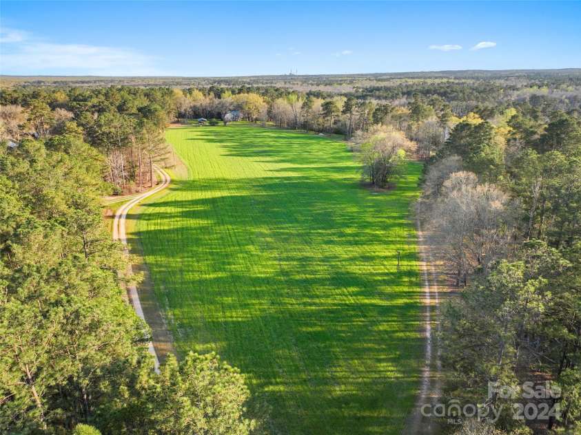 229 Joseph Kershaw Road, Eastover, SC 29044.  MLS# CAR4122309, YatesRealty ID 7302. One of the many fields. Several deer and turkey food plots and 20+ acre quail field