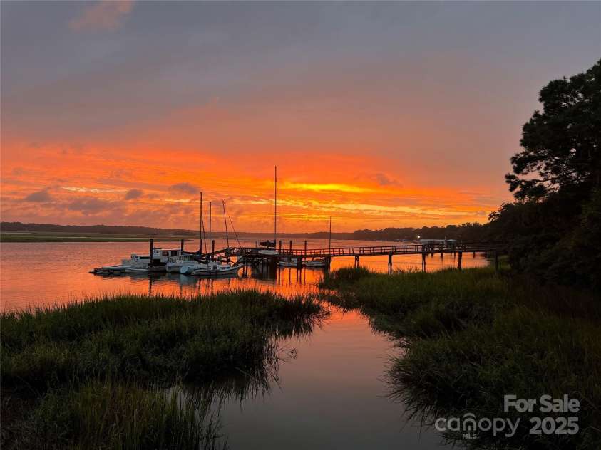 131 Pritchard Street, Bluffton, SC 29910.  MLS# CAR4214365, YatesRealty ID 7303. Views from the pier