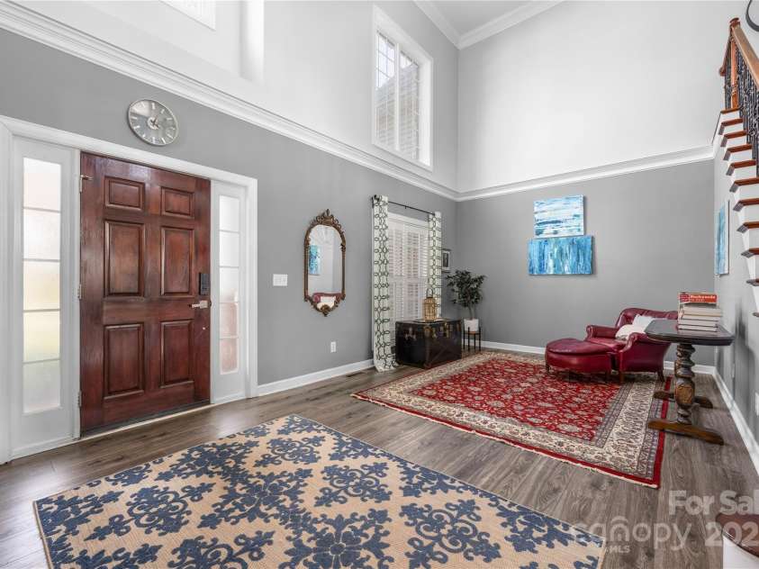 16115 Chiltern Lane, Huntersville, NC 28078.  MLS# CAR4233154, YatesRealty ID 7305. Front entry