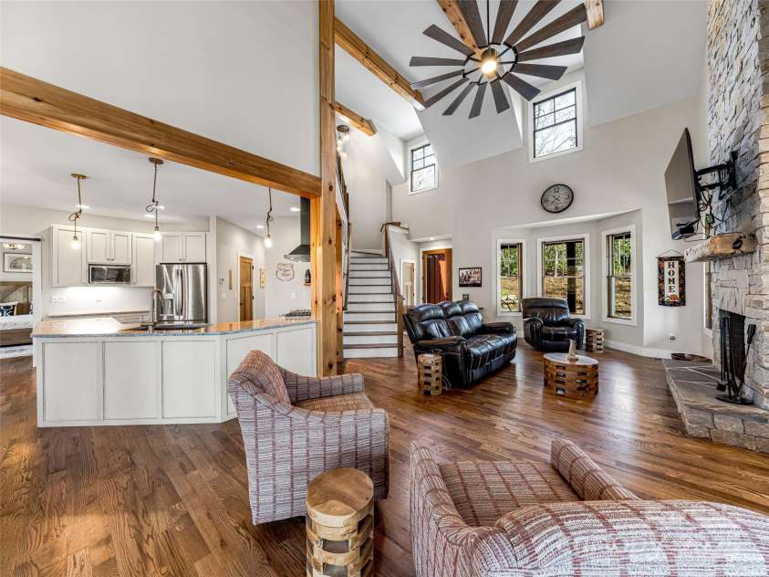 163 Ferndale Road, Pisgah Forest, NC 28768.  MLS# CAR4238990, YatesRealty ID 7312. 