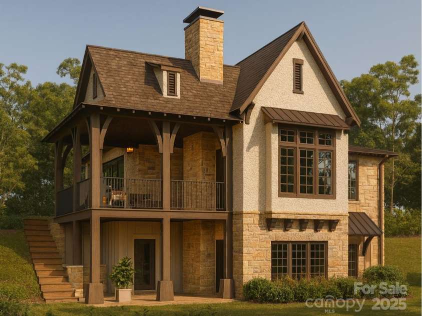 334 North Fork Road, Black Mountain, NC 28711.  MLS# CAR4319215, YatesRealty ID 732. BALMORAL COTTAGE