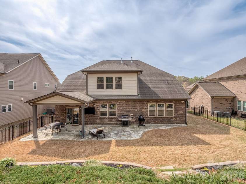 1520 Afton Way, Fort Mill, SC 29708.  MLS# CAR4357058, YatesRealty ID 7322. Backyard