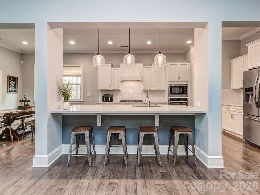 1520 Afton Way, Fort Mill, SC 29708.  MLS# CAR4357058, YatesRealty ID 7322. Bar seating 