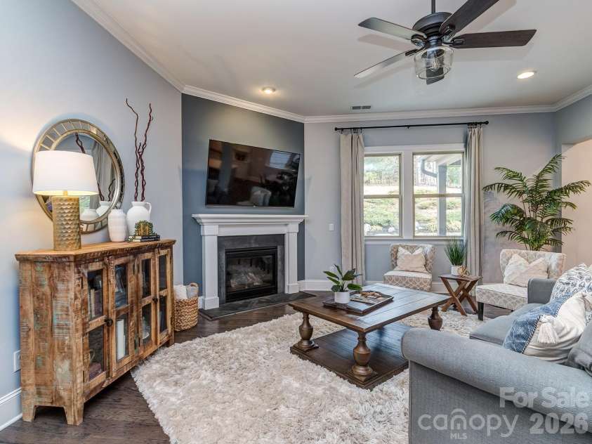 1520 Afton Way, Fort Mill, SC 29708.  MLS# CAR4357058, YatesRealty ID 7322. Gas log fireplace