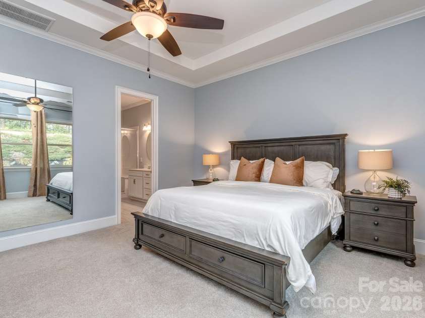 1520 Afton Way, Fort Mill, SC 29708.  MLS# CAR4357058, YatesRealty ID 7322. Main floor Primary suite 