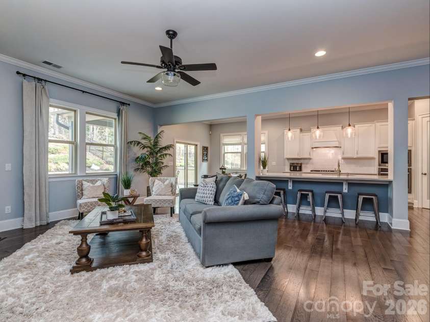 1520 Afton Way, Fort Mill, SC 29708.  MLS# CAR4357058, YatesRealty ID 7322. Open floorplan 