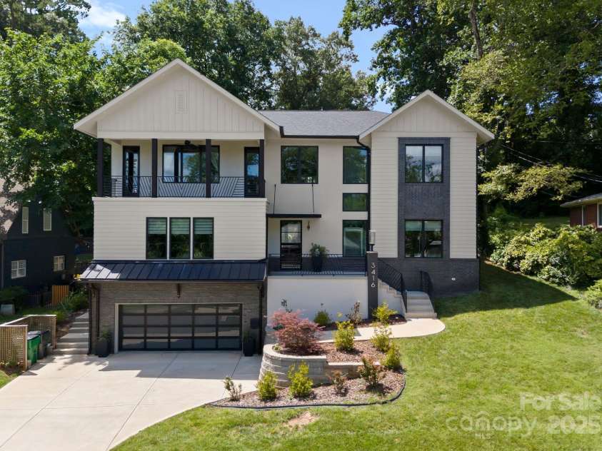 3416 Windsor Drive, Charlotte, NC 28209.  MLS# CAR4234263, YatesRealty ID 7324. 