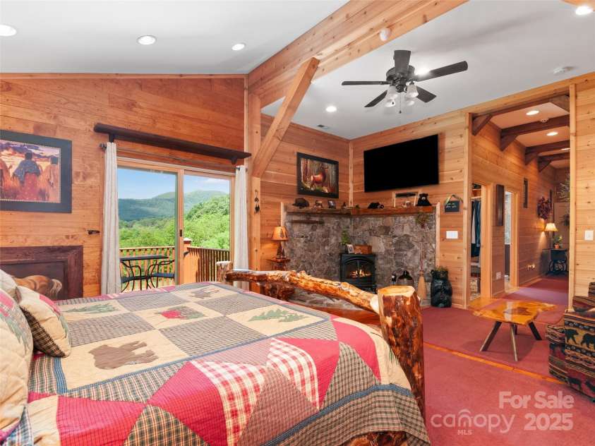 229 Crabtree Mountain Road, Canton, NC 28716.  MLS# CAR4264280, YatesRealty ID 7333. Primary Suite