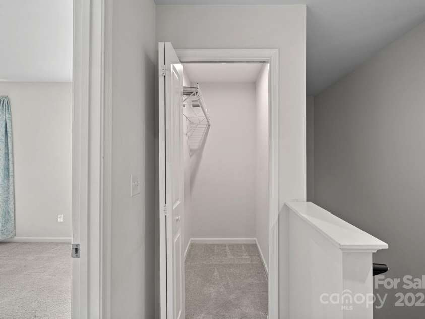 2462 Willow Pond Lane, Concord, NC 28025.  MLS# CAR4228242, YatesRealty ID 7334. Hall storage and coat closet