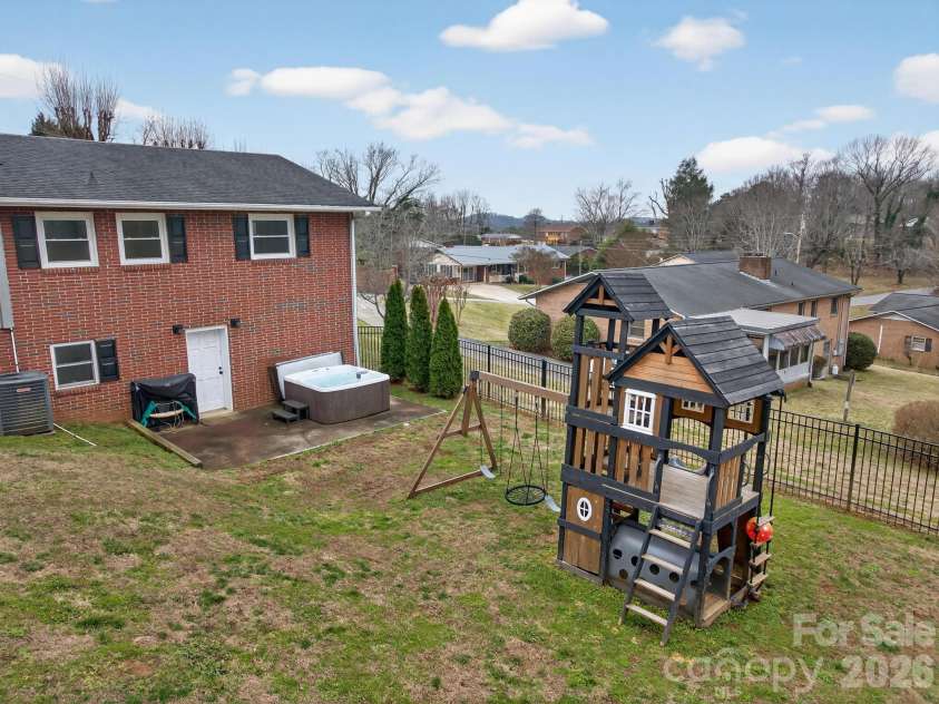 1037 Prestwood Drive, Lenoir, NC 28645.  MLS# CAR4351995, YatesRealty ID 7339. Playset conveys!