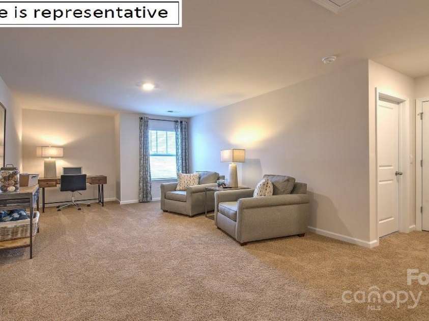 1325 Secrest Commons Drive, Monroe, NC 28112.  MLS# CAR4233475, YatesRealty ID 7350. Loft area upstairs