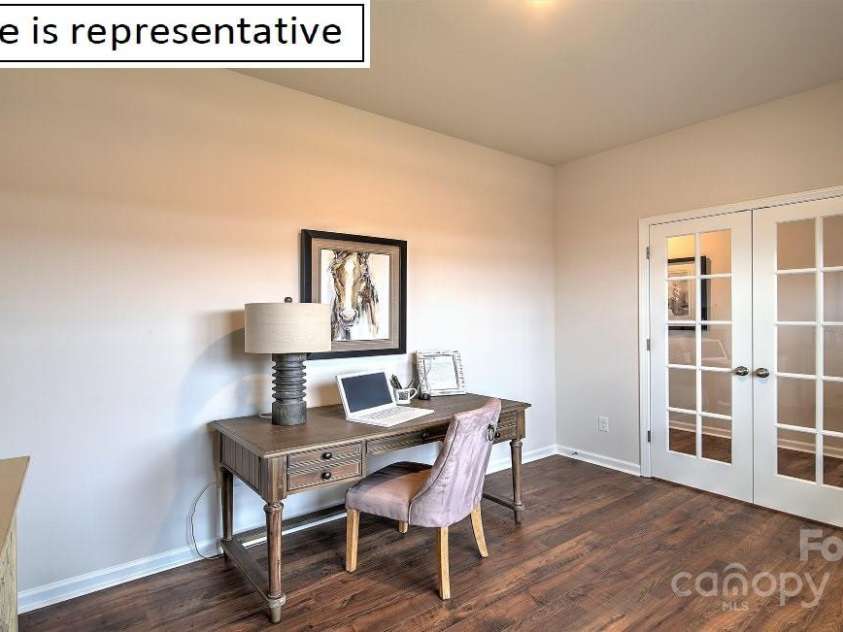 1325 Secrest Commons Drive, Monroe, NC 28112.  MLS# CAR4233475, YatesRealty ID 7350. Office includes French doors