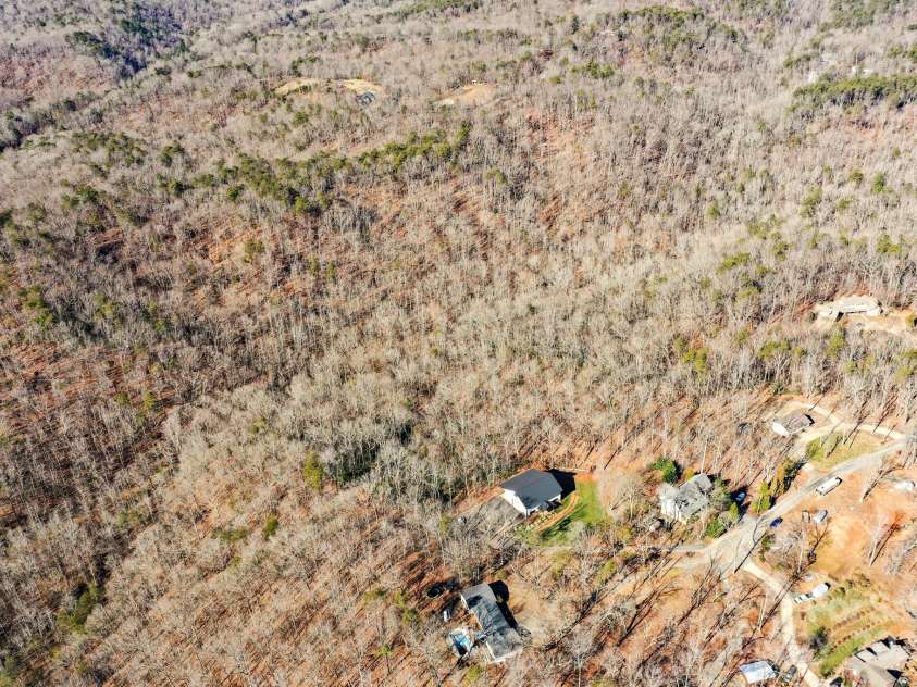 640 Laurel Heights Lane, Tryon, NC 28782.  MLS# CAR4212228, YatesRealty ID 7354. Aerial