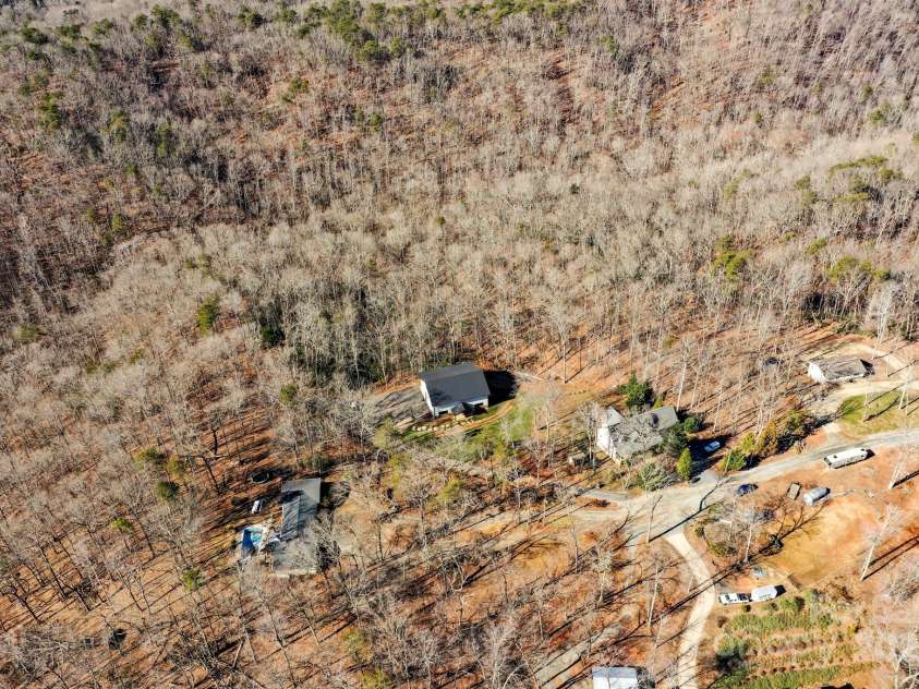 640 Laurel Heights Lane, Tryon, NC 28782.  MLS# CAR4212228, YatesRealty ID 7354. Aerial View