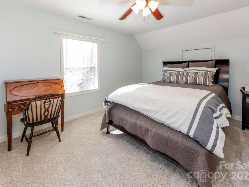 640 Laurel Heights Lane, Tryon, NC 28782.  MLS# CAR4212228, YatesRealty ID 7354. BR #3 Upstairs