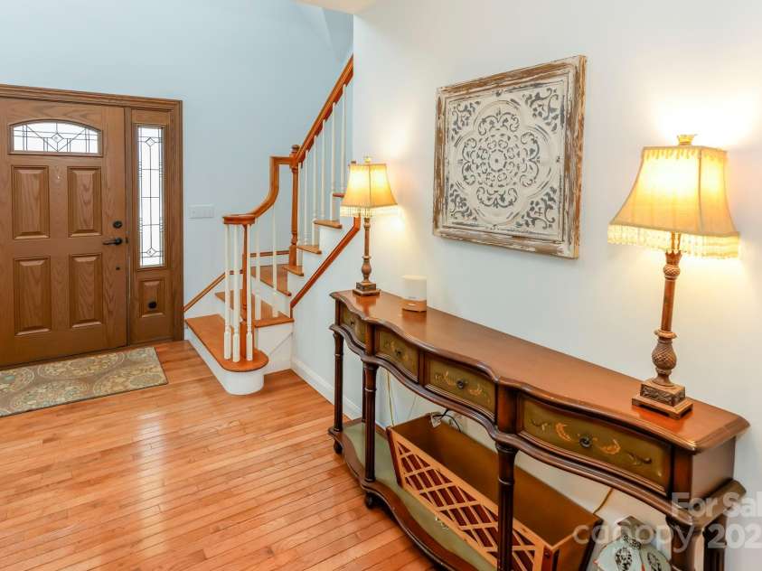 640 Laurel Heights Lane, Tryon, NC 28782.  MLS# CAR4212228, YatesRealty ID 7354. Front Entrance