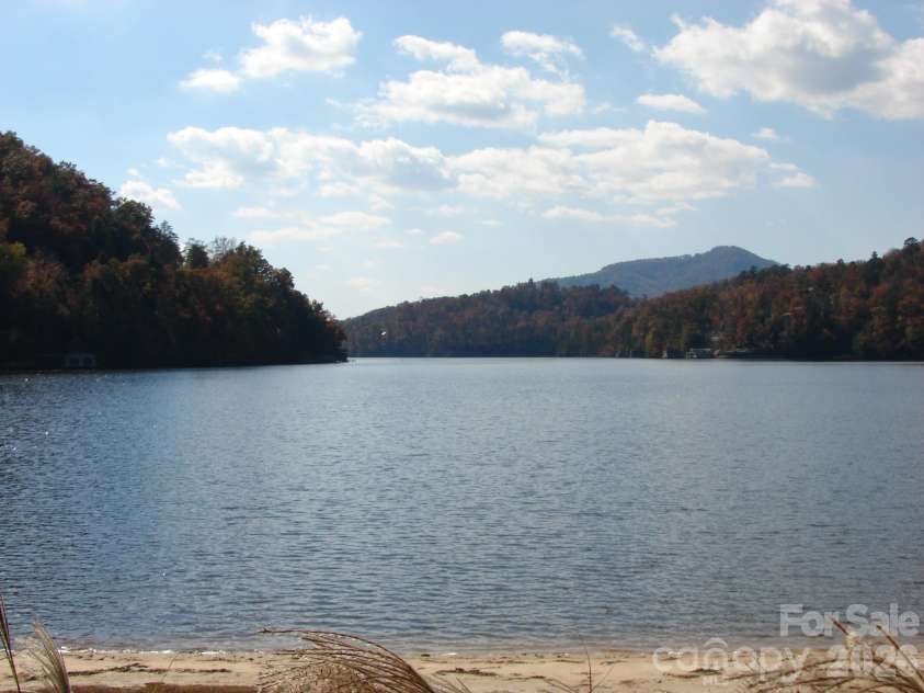 160 Whitney Boulevard, Lake Lure, NC 28746.  MLS# CAR4364801, YatesRealty ID 736. Lake Lure from RBR Beach