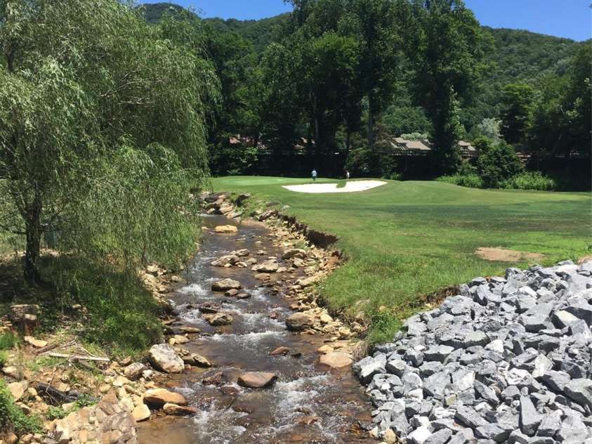 160 Whitney Boulevard, Lake Lure, NC 28746.  MLS# CAR4364801, YatesRealty ID 736. Rumbling Bald Golf Course