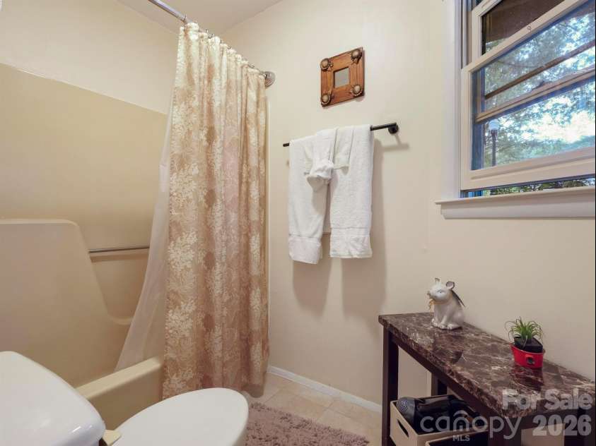 160 Whitney Boulevard, Lake Lure, NC 28746.  MLS# CAR4364801, YatesRealty ID 736. Tub/shower combo