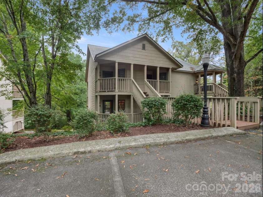 160 Whitney Boulevard, Lake Lure, NC 28746.  MLS# CAR4364801, YatesRealty ID 736. View from parking lot