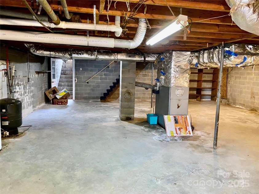 1773 Carlton Drive, Lenoir, NC 28645.  MLS# CAR4231289, YatesRealty ID 7360. Basement