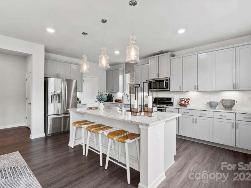 3312 Meadow Wood Court, Maiden, NC 28650.  MLS# CAR4216300, YatesRealty ID 7361. Kitchen