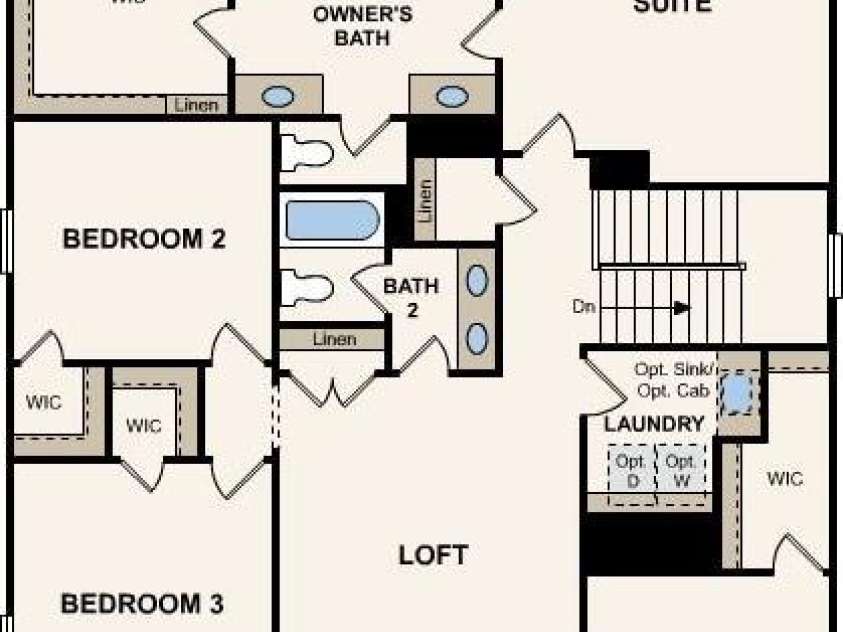 3312 Meadow Wood Court, Maiden, NC 28650.  MLS# CAR4216300, YatesRealty ID 7361. Second Floor