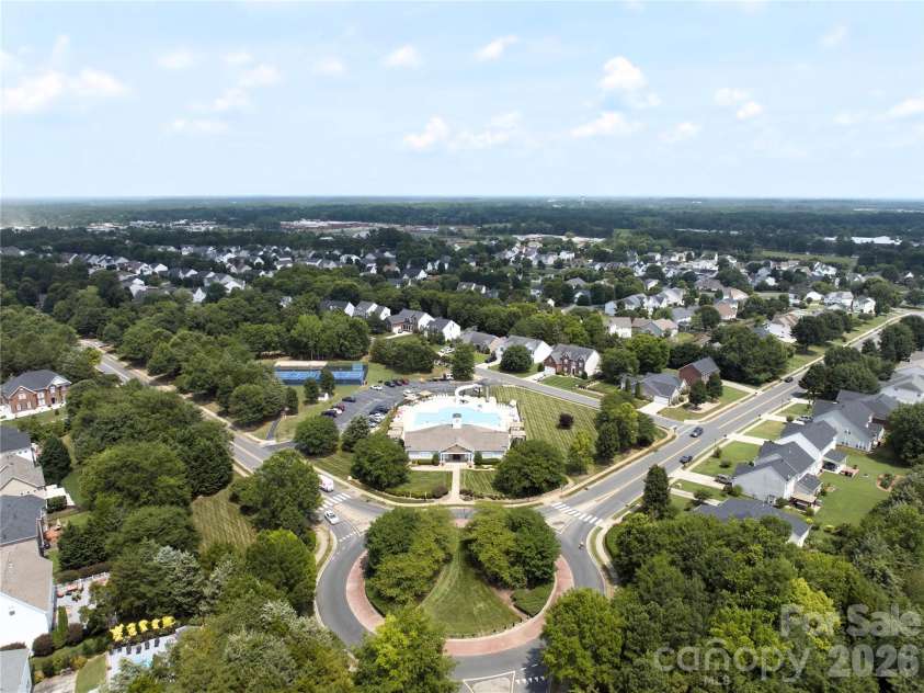 411 Carlisle Drive, Indian Trail, NC 28079.  MLS# CAR4271998, YatesRealty ID 7361. Community View