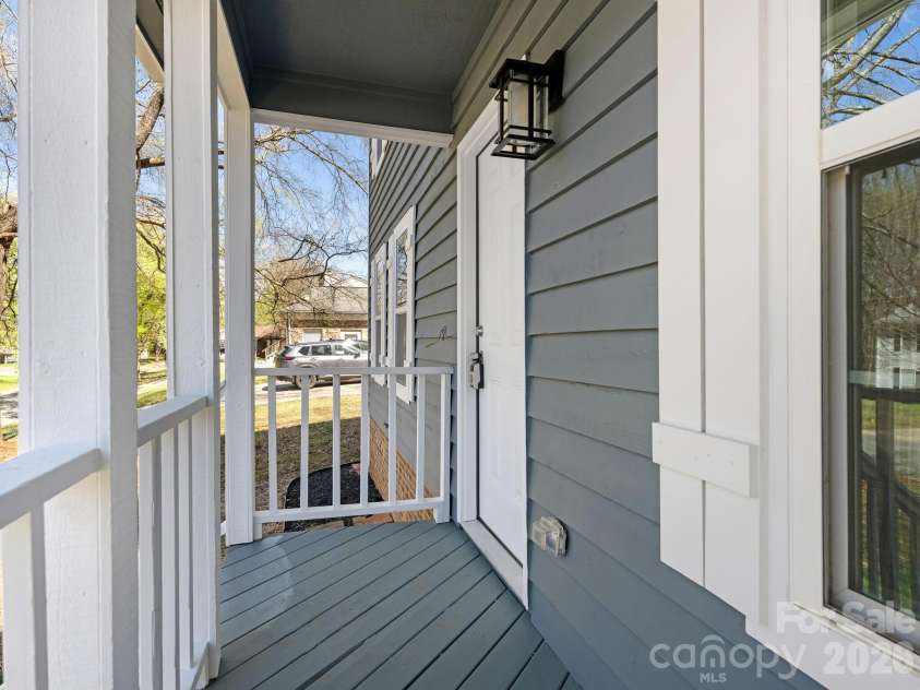 6223 Whitewater Drive, Charlotte, NC 28214.  MLS# CAR4359307, YatesRealty ID 7370. Front Porch