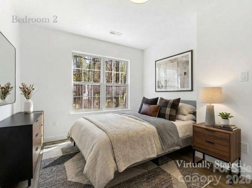6223 Whitewater Drive, Charlotte, NC 28214.  MLS# CAR4359307, YatesRealty ID 7370. VIRTUALLY STAGED -Bedroom 3