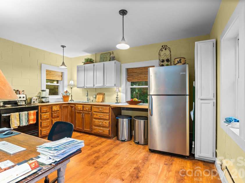 1087 Turkey Creek Road, Leicester, NC 28748.  MLS# CAR4358676, YatesRealty ID 7371. Kitchen area