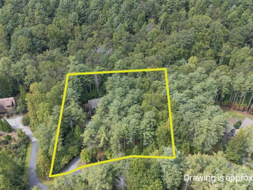 4064 Dense Acre Trail, Nebo, NC 28761.  MLS# CAR4301277, YatesRealty ID 7377. 1.14 Acres of rustic privacy