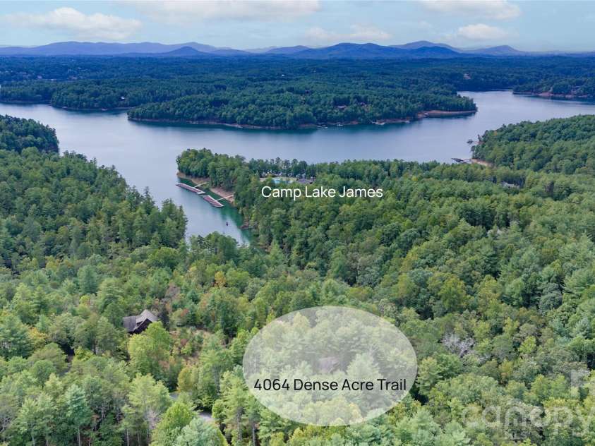 4064 Dense Acre Trail, Nebo, NC 28761.  MLS# CAR4301277, YatesRealty ID 7377. Look how close you are to The Camp