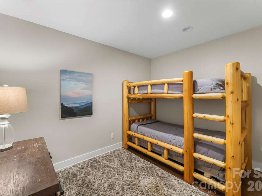4064 Dense Acre Trail, Nebo, NC 28761.  MLS# CAR4301277, YatesRealty ID 7377. Lower level bedroom