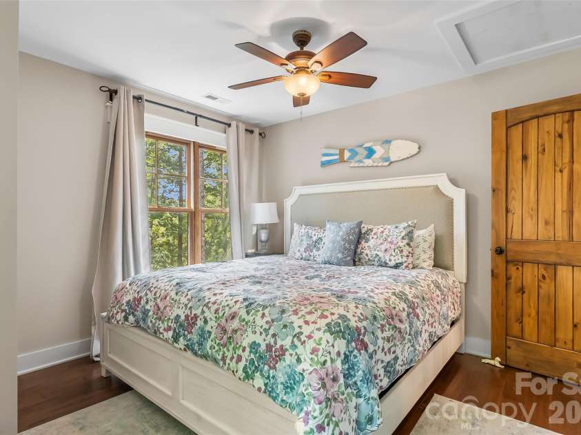 4064 Dense Acre Trail, Nebo, NC 28761.  MLS# CAR4301277, YatesRealty ID 7377. Upper guest bedroom